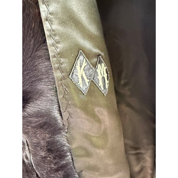 Vintage 60s ASTRAKHAN Fur Coat Persian Lamb BROADTAIL - Picture 3 of 16